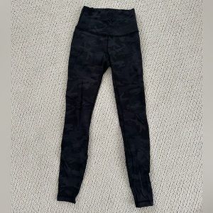Lululemon Camo Leggings - Size 4